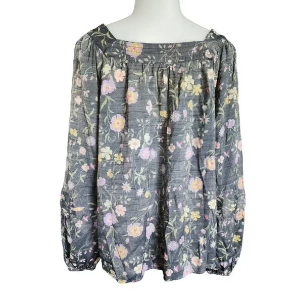Lauren Conrad Love, Lauren Peasant Top - Picture 5 of 9